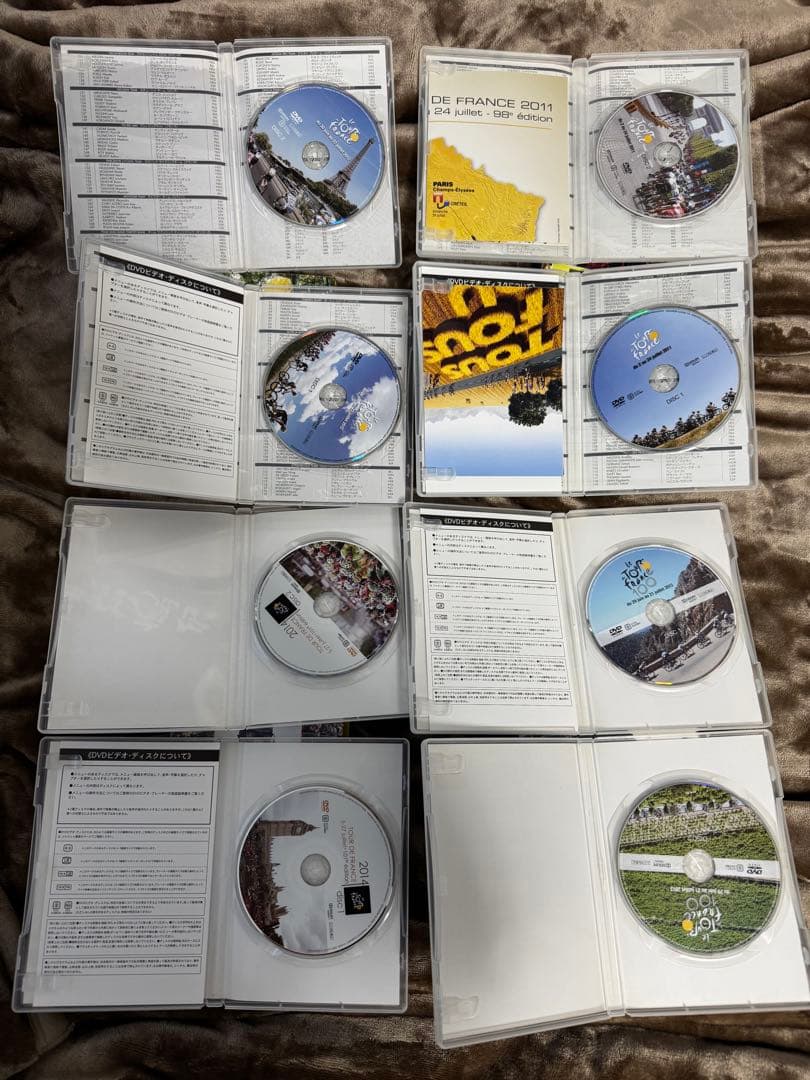 ツールドフランスDVD2006~2018 Blu-ray2019、2020セット