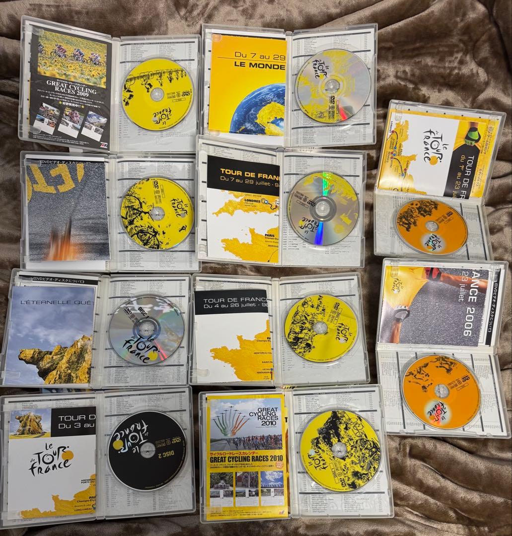 ツールドフランスDVD2006~2018 Blu-ray2019、2020セット