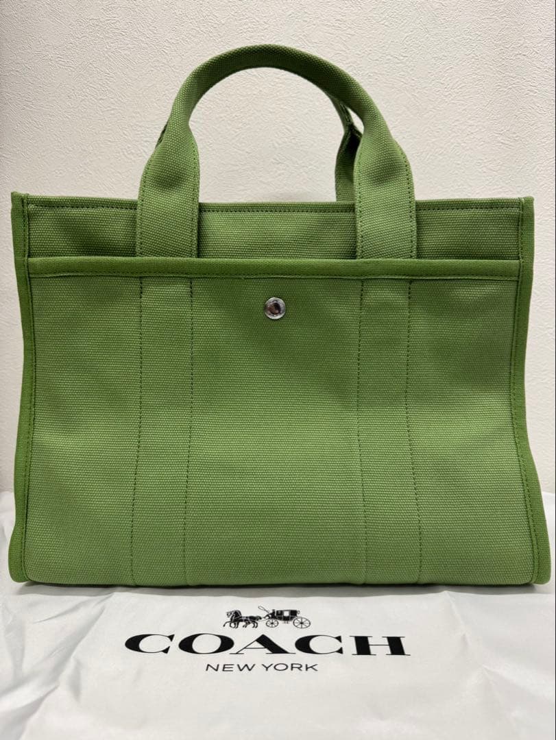 極美品 COACH めるる着用モデル カーゴトート 2way バッグ　34