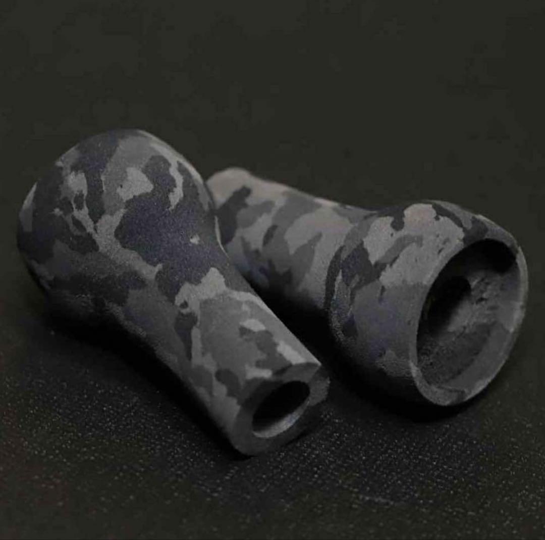 DRT クレイジーバススタジオ　バリアル EVA スリムノブ カモ グレー　3個