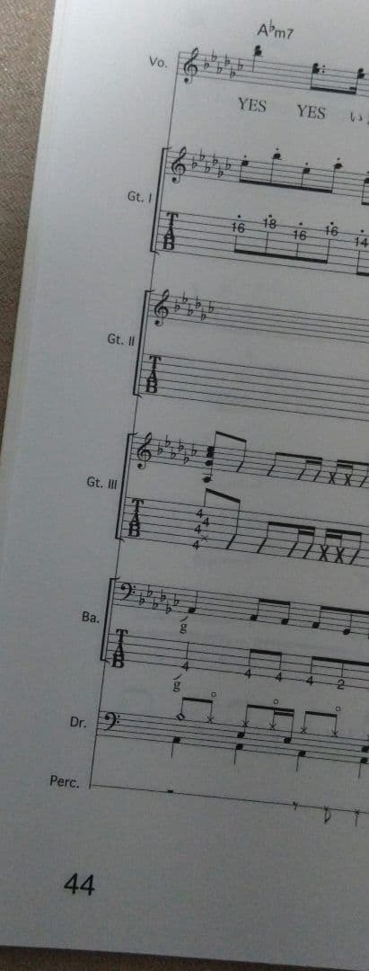 Eve 文化 バンドスコア