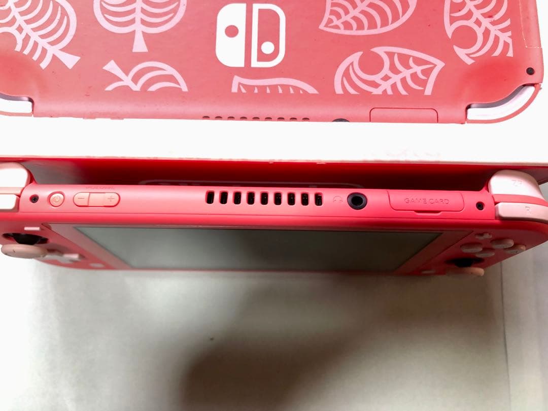 Nintendo Switch Lite どうぶつの森デザイン ピンク