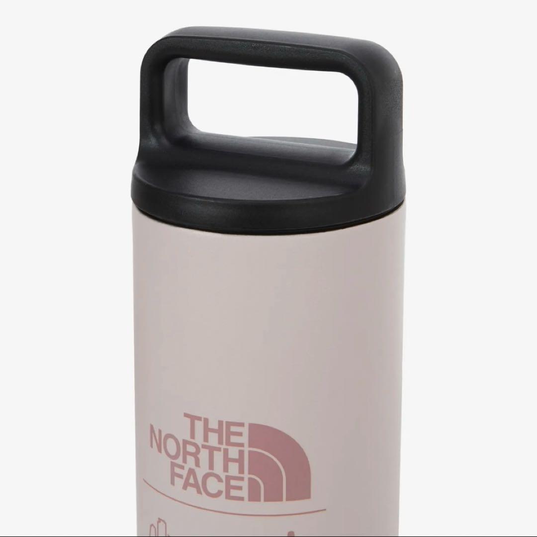 【新品・韓国限定】ノースフェイス 水筒 ベビーピンク　ブラック　591ml