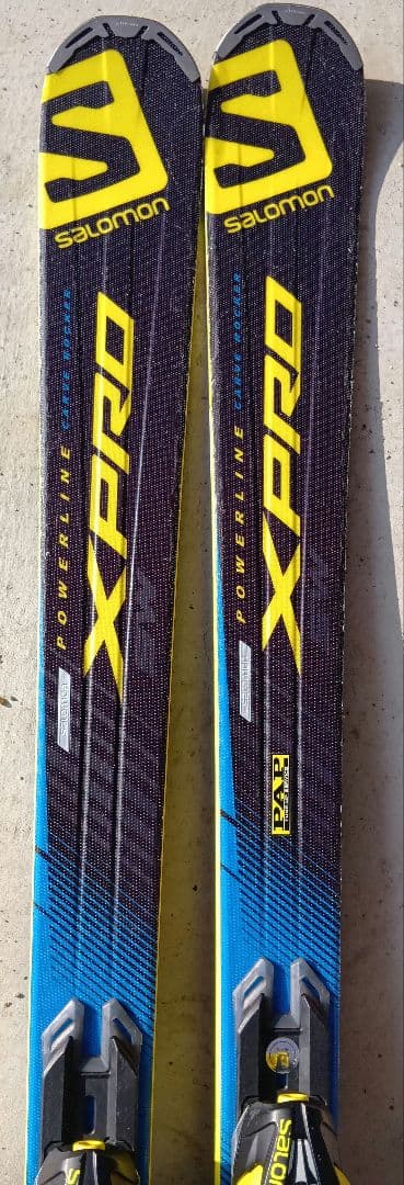 【値上げ！】サラモンSalomon X-Pro 169Cm スキー&ストック付き