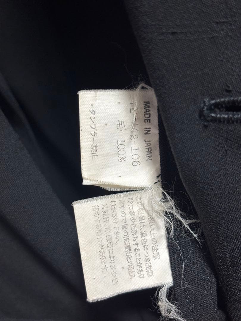 80's vintage Y's セットアップ　テーラード ショートパンツ