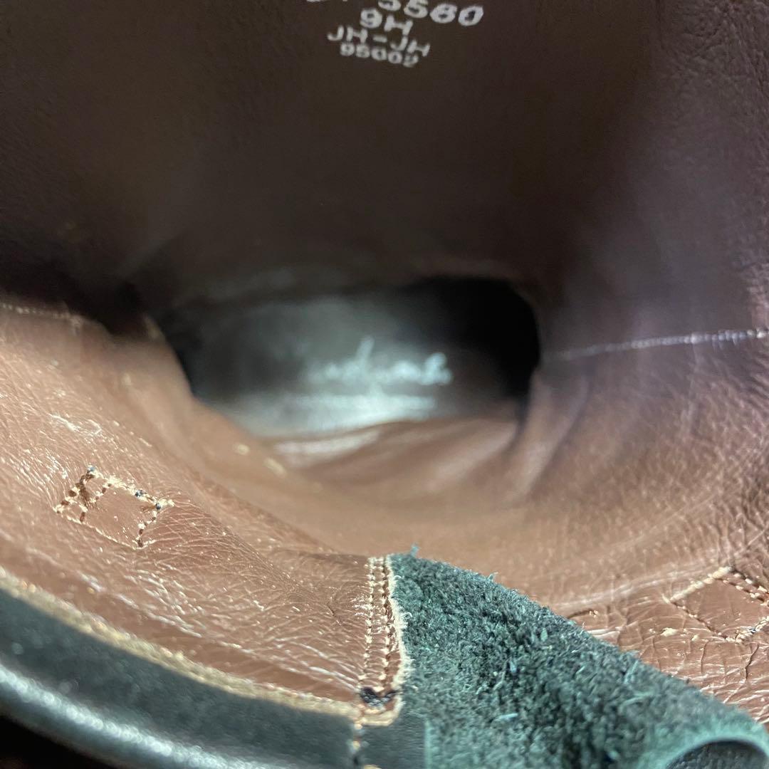 Hawkins エンジニアブーツ　9H ブラック　レザー　ベルト