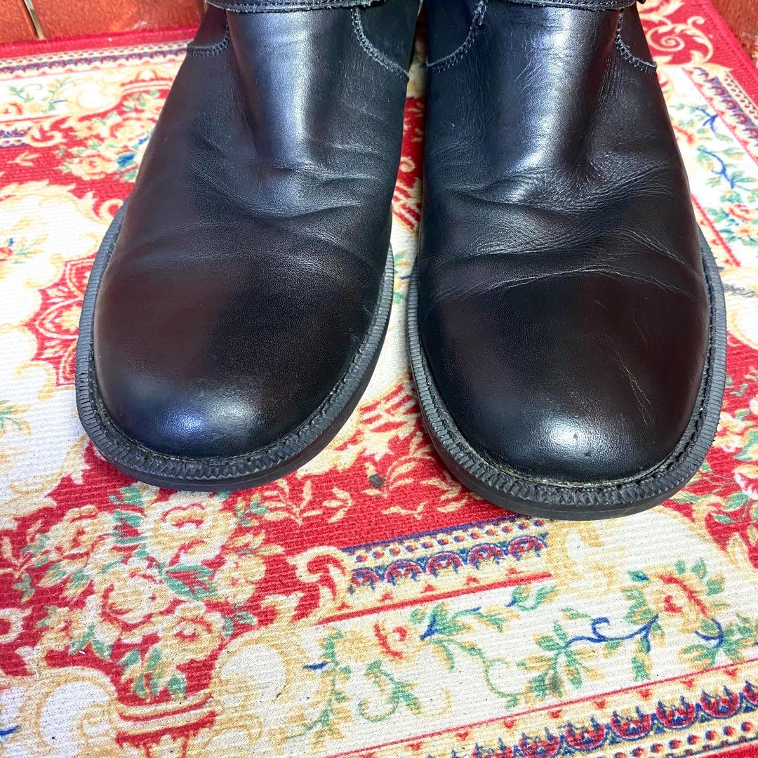 Hawkins エンジニアブーツ　9H ブラック　レザー　ベルト