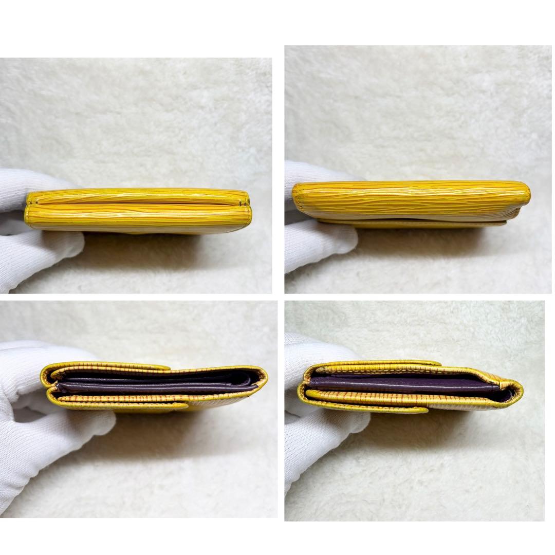 LOUIS VUITTON ルイヴィトン M63489 エピ 財布　イエロー