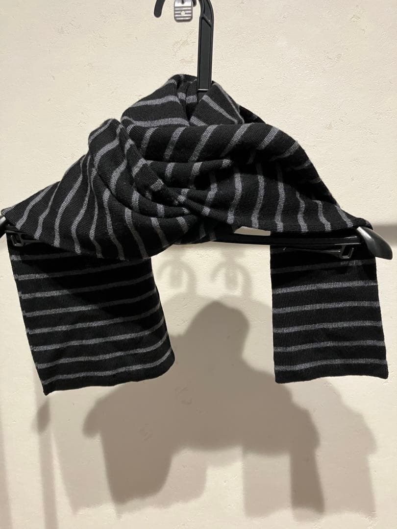 Dior ウールストライプマフラー