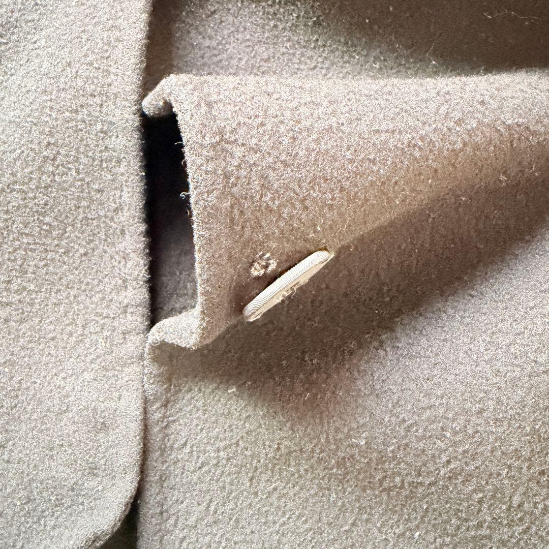 美品✨ドゥーズィエムクラス　victorian リバーロングノーカラーコート