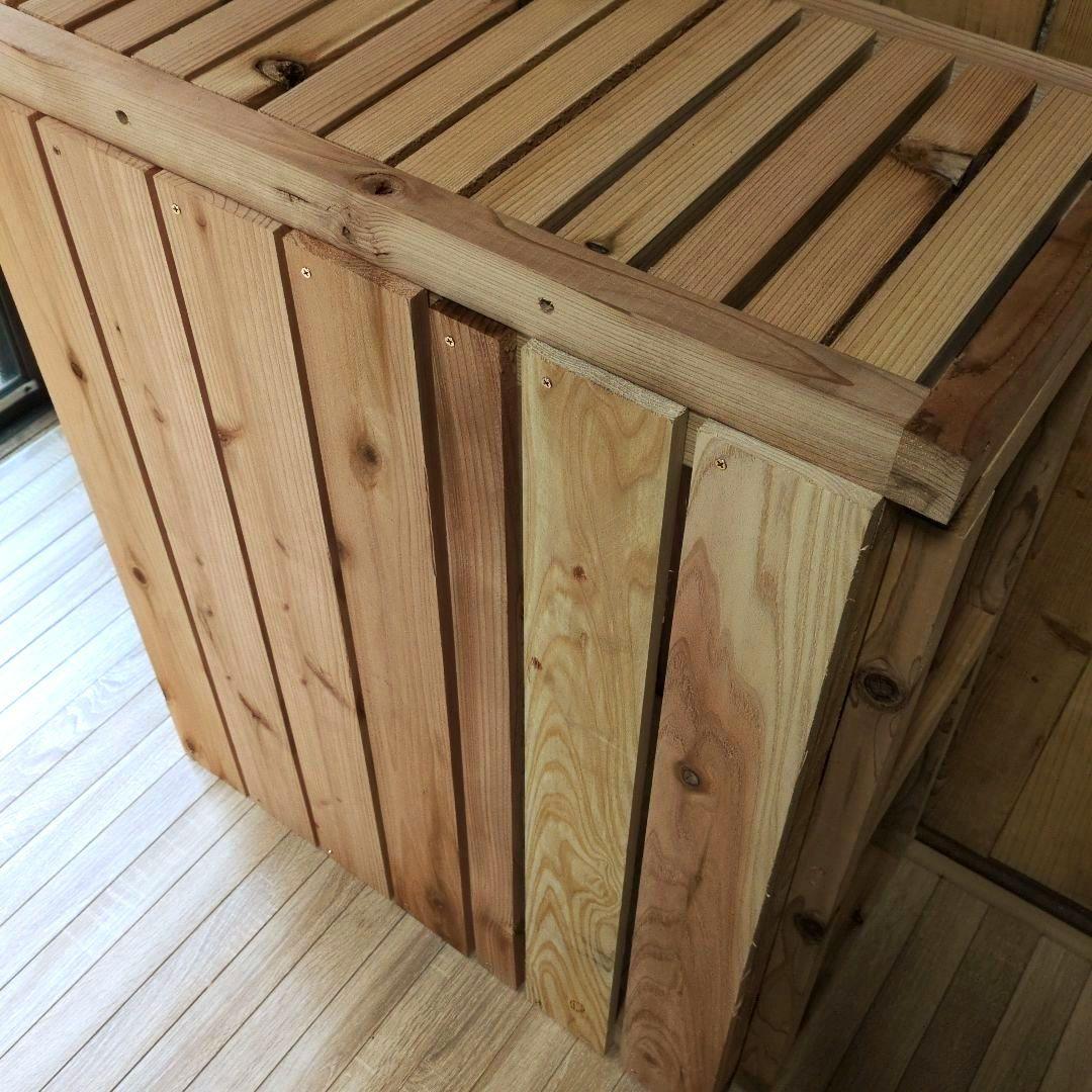 作業台　ディスプレイ　パーゴラ　裏庭bar風　ハンドメイド　ガーデン雑貨