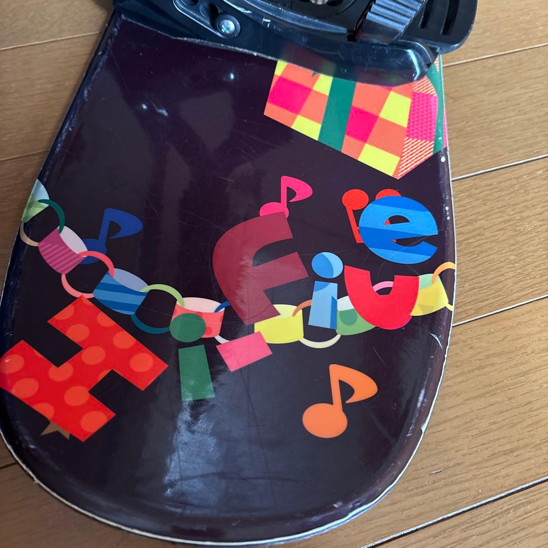 わぅたん　キッズ スノーボードセット IGNIO 100cm ブーツ