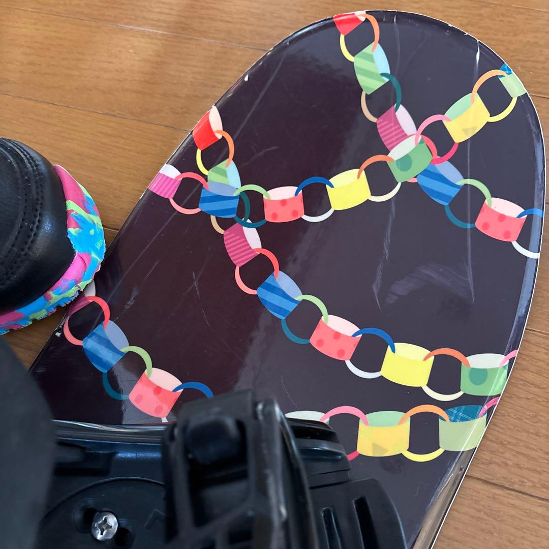 わぅたん　キッズ スノーボードセット IGNIO 100cm ブーツ