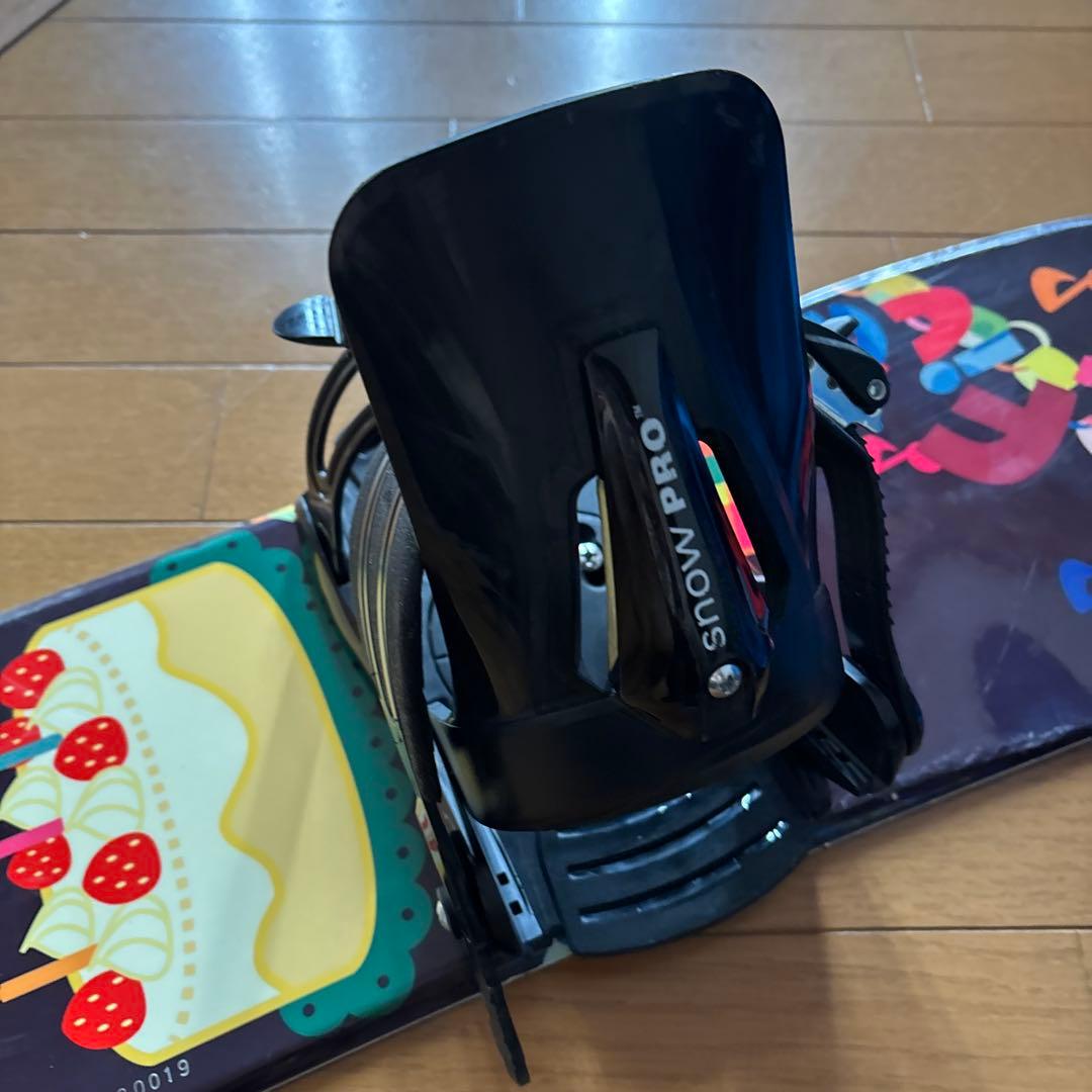 わぅたん　キッズ スノーボードセット IGNIO 100cm ブーツ