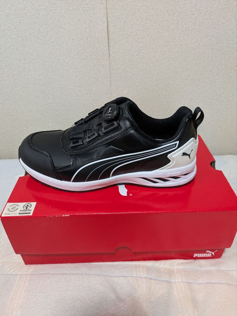 PUMA ライダー2.0ダイヤル式安全靴 ブラック ディスク ロー 28.0㌢