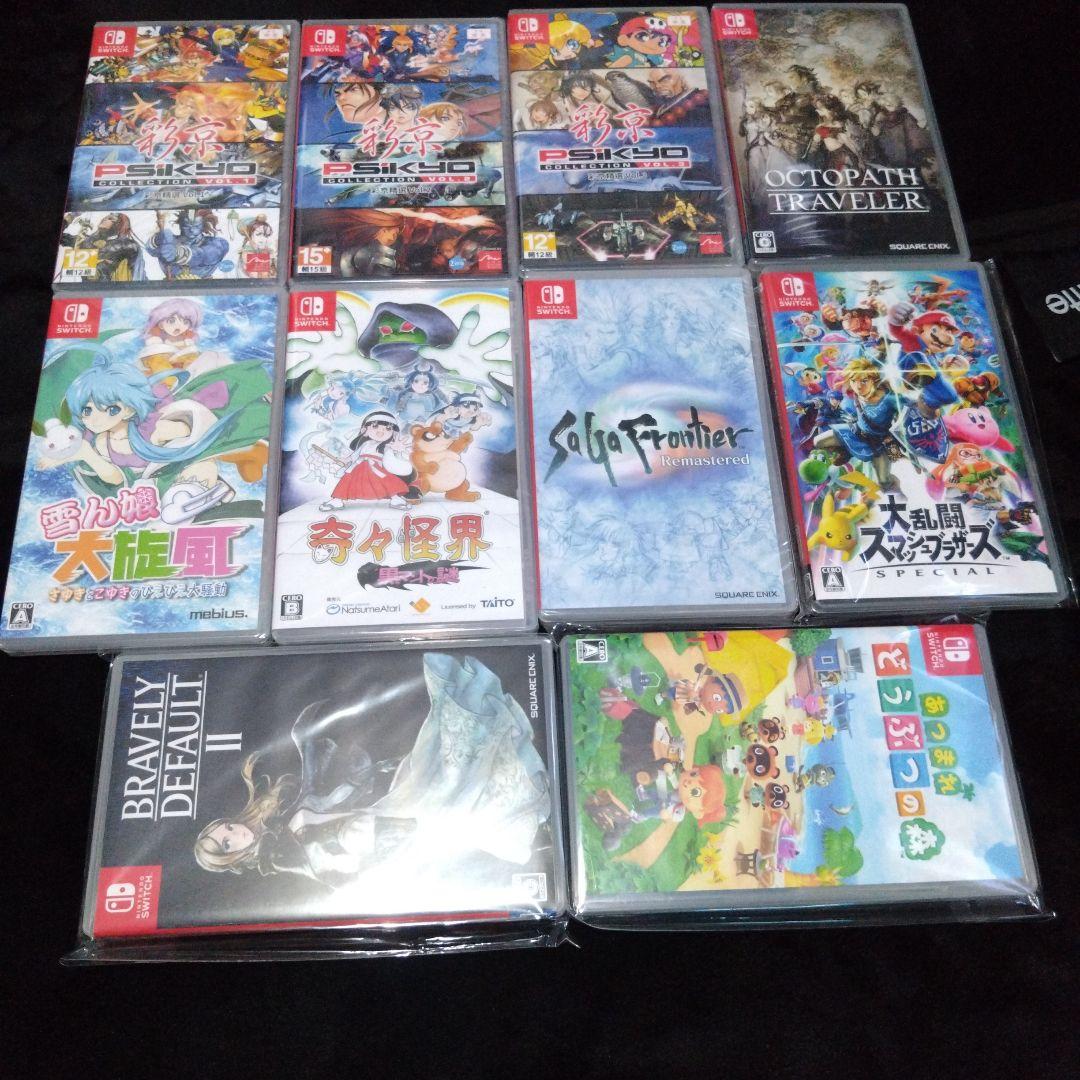 任天堂 Switch プロコン+ソフト10本セット！