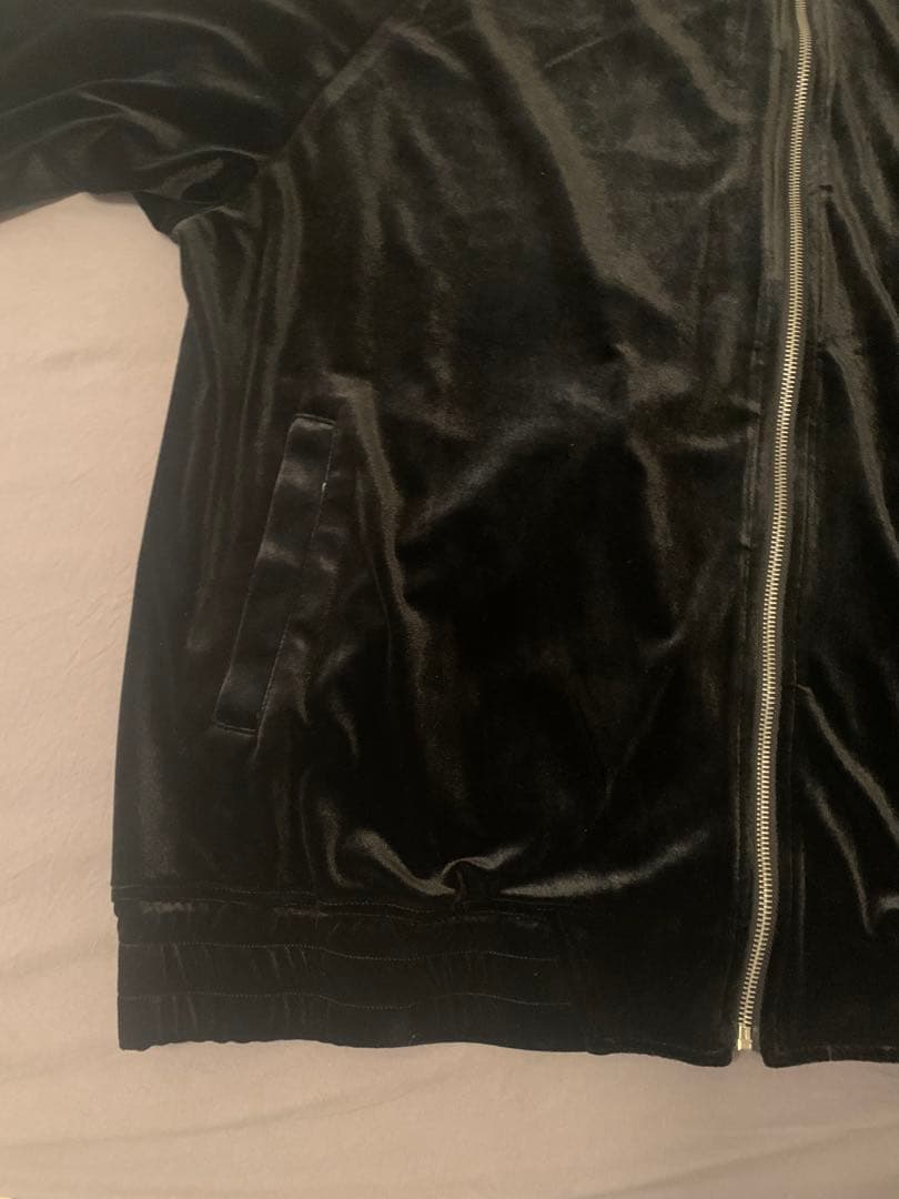 【美品】『REFLEM/レフレム』ロゴテープベロアジャージ