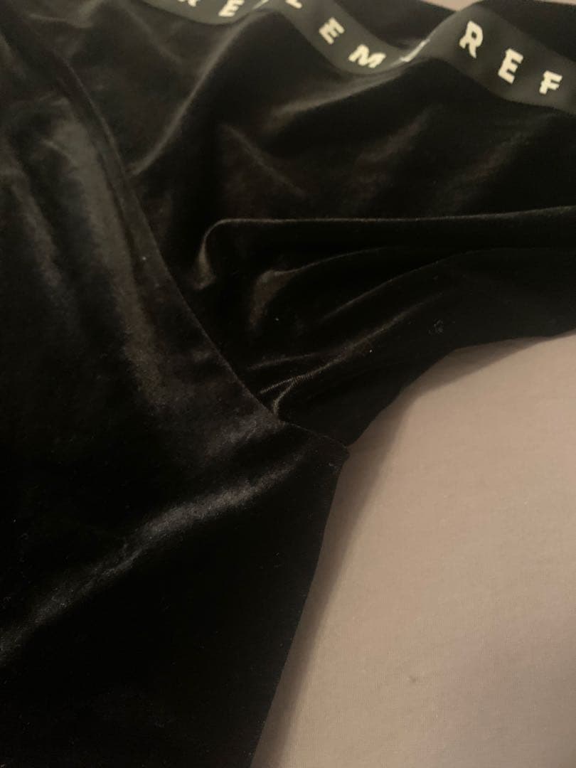 【美品】『REFLEM/レフレム』ロゴテープベロアジャージ