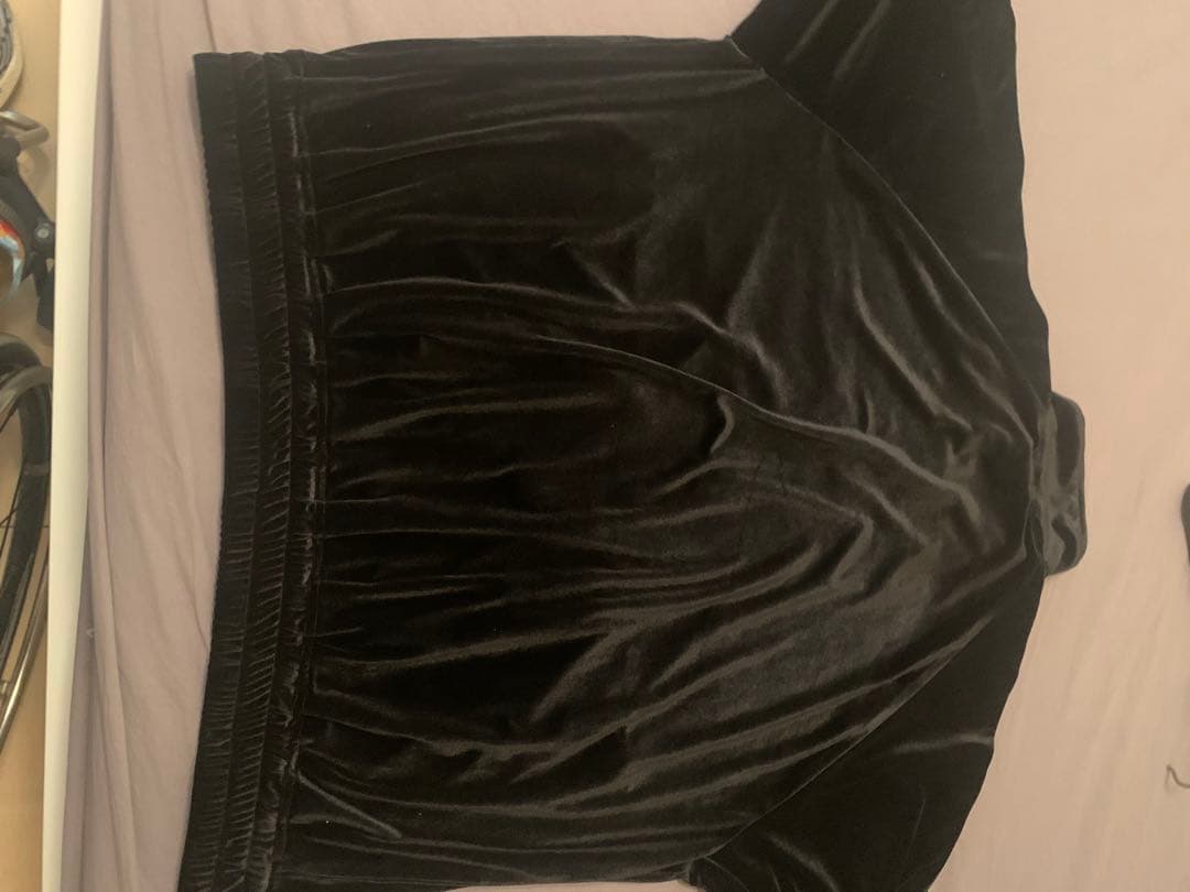 【美品】『REFLEM/レフレム』ロゴテープベロアジャージ