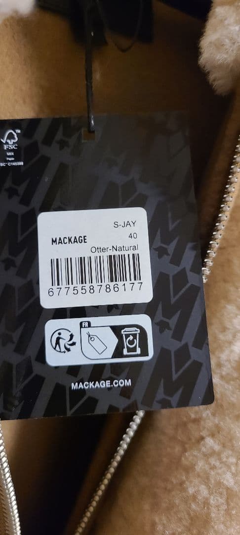 Mackageマッカージュ/Jay Shearling-Lined Jacket