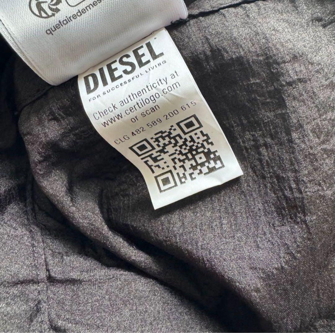 DIESEL ナイロン カーゴ ワイドパンツ