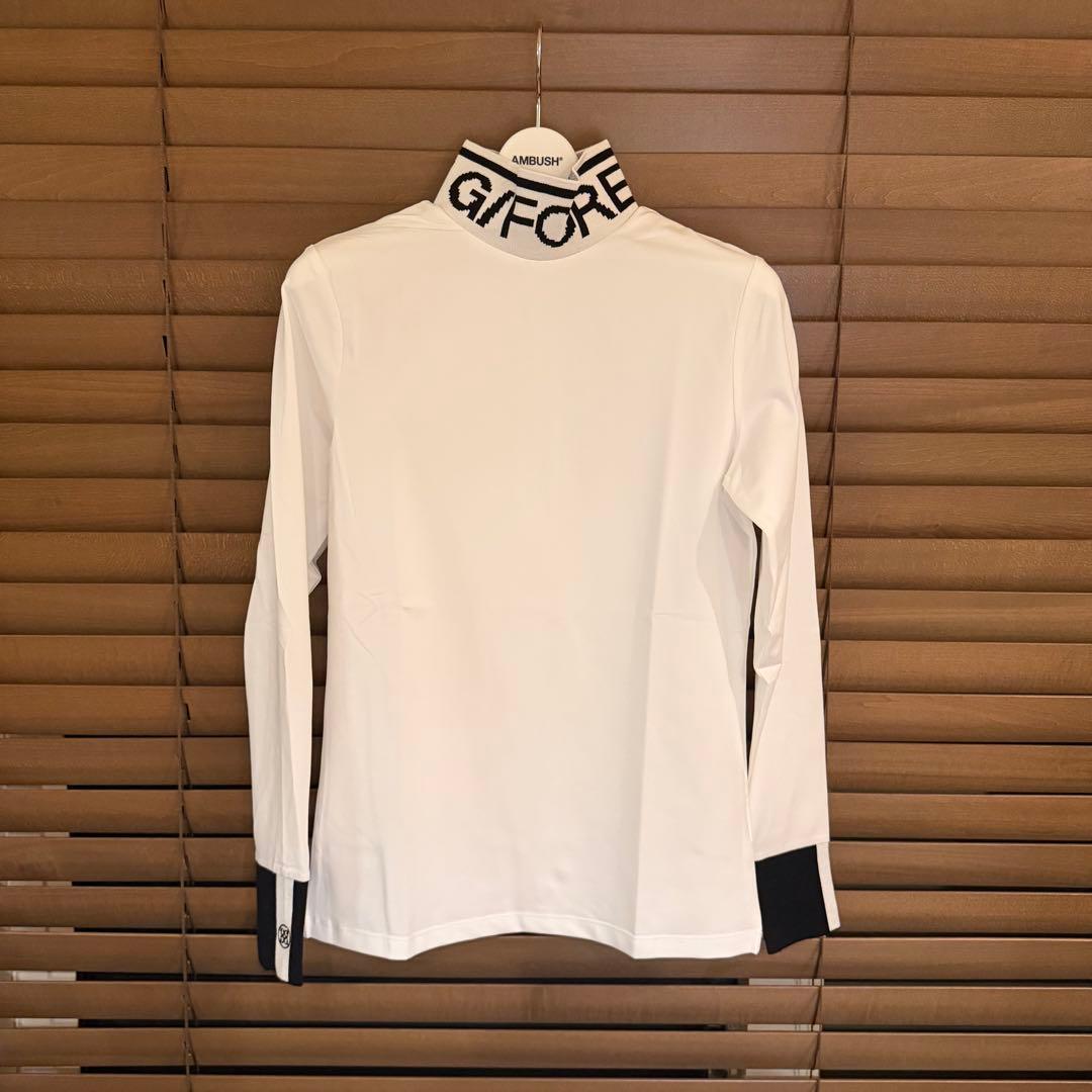 G/FORE ジーフォア ゴルフ カットソー トップス 長袖Tシャツ 白