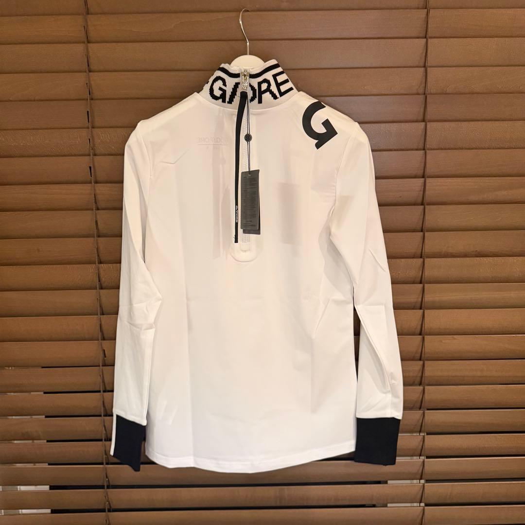 G/FORE ジーフォア ゴルフ カットソー トップス 長袖Tシャツ 白
