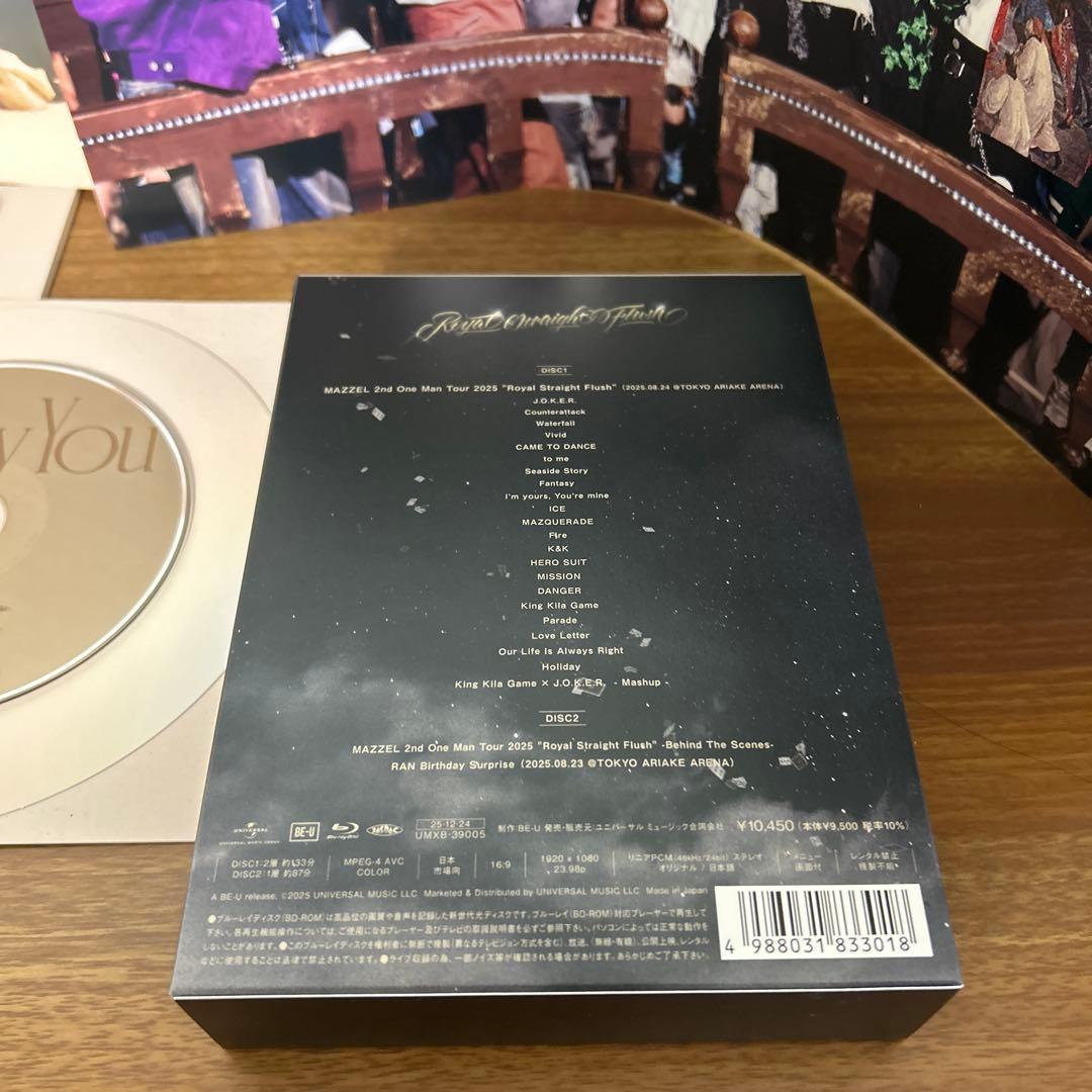 MAZZEL Only You CD+ツアーDVD ポスター付き