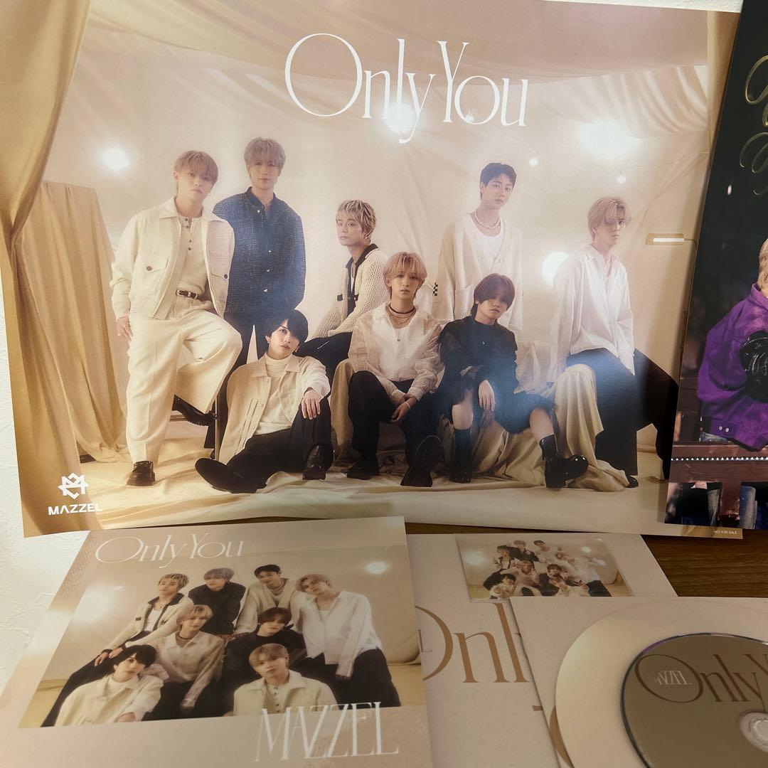 MAZZEL Only You CD+ツアーDVD ポスター付き