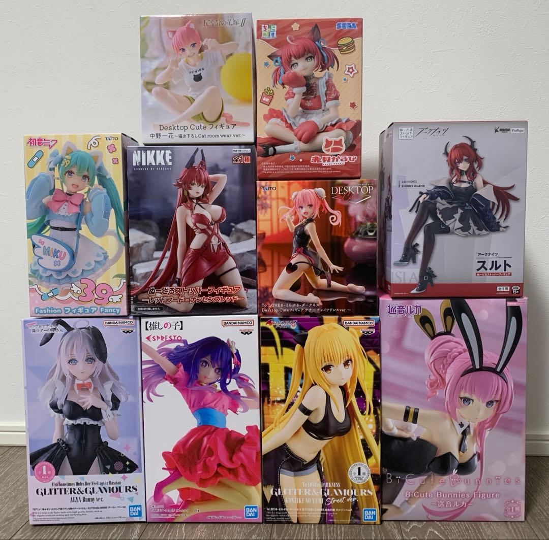 美少女フィギュアまとめ売り 10点セット
