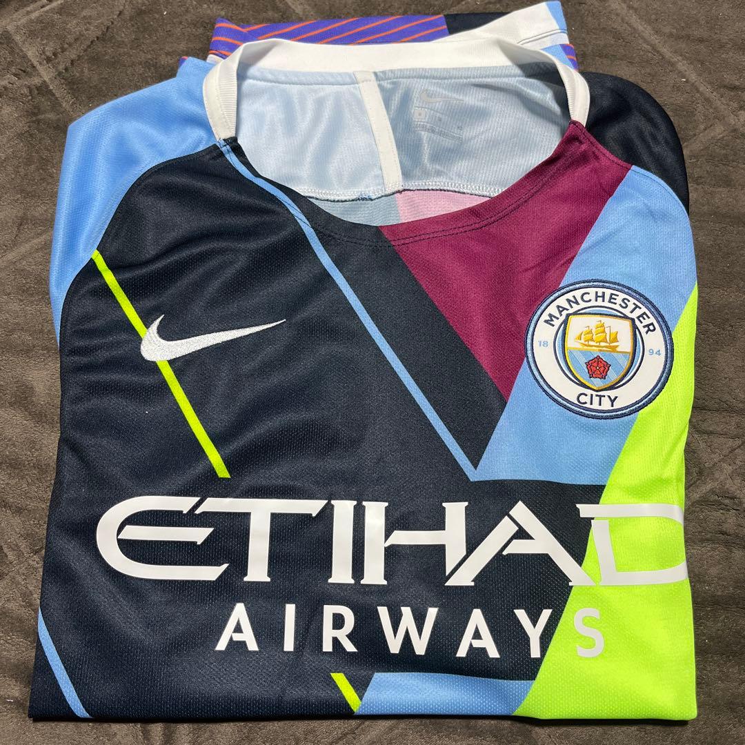 NIKE Manchester City マッシュアップ ジャージ　エラータグ