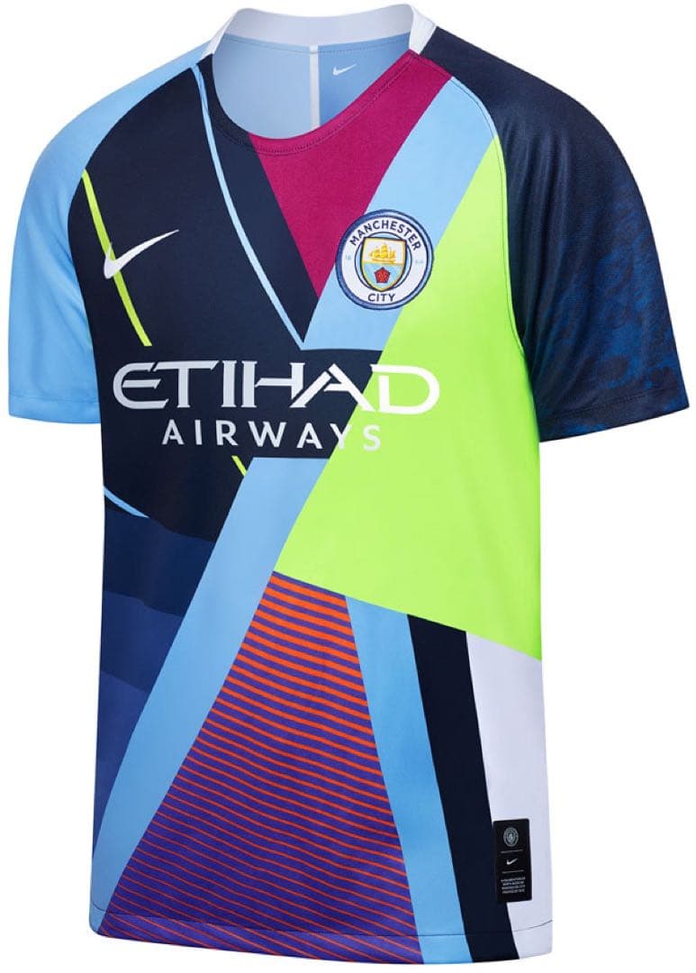 NIKE Manchester City マッシュアップ ジャージ　エラータグ