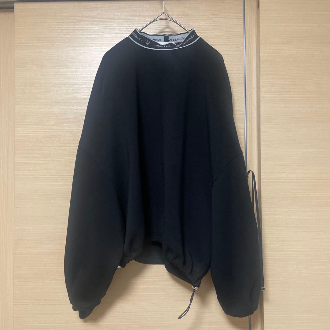 美品✨ANDREA&Co. MA-1 DROST LOGO PULLOVER