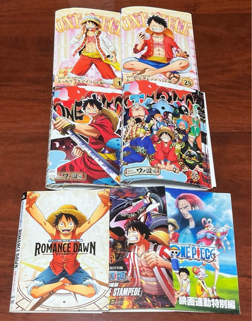 ワンピース19th+20th 全巻完結セット スペシャル付 dvd 田中真弓