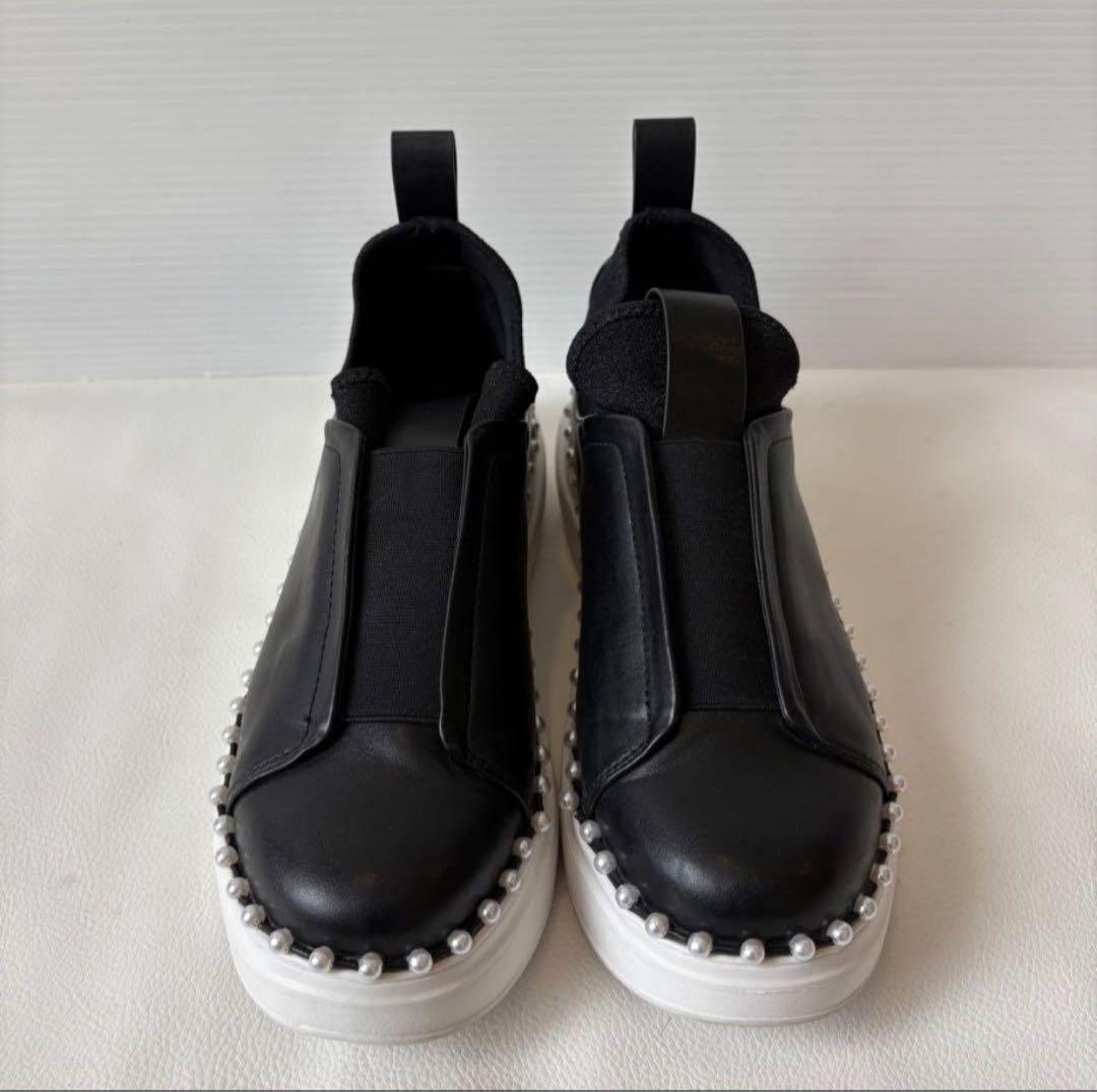 【最終値下げ完売】セルフォード パールトリミングスニーカー 定価2万23.5cm