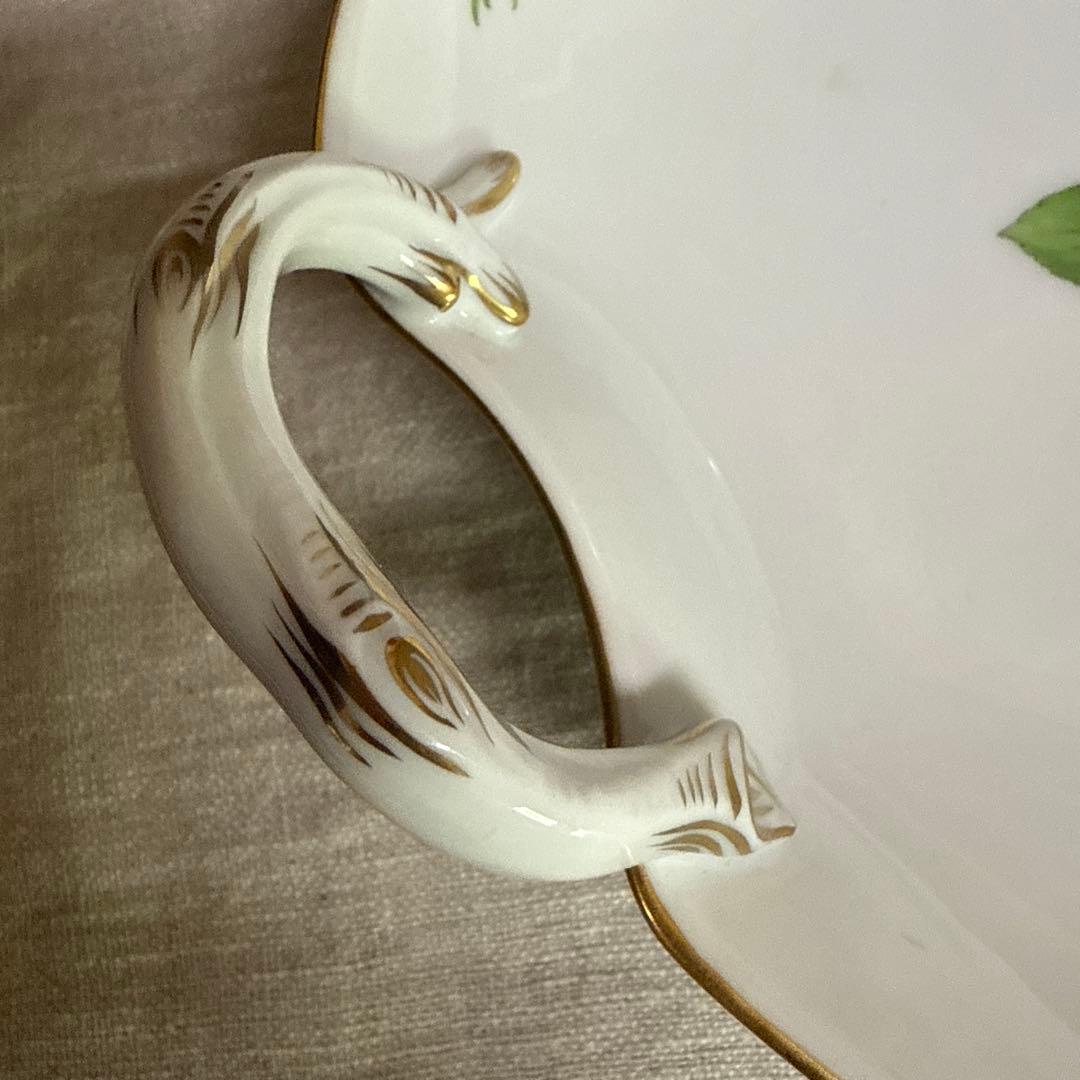 未使用　マイセン　ピンクローズ　皿