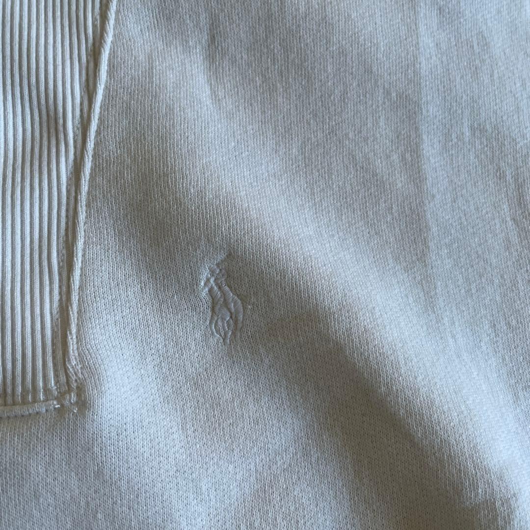 POLO RALPH LAUREN リブトリム モックネック プルオーバー　XS