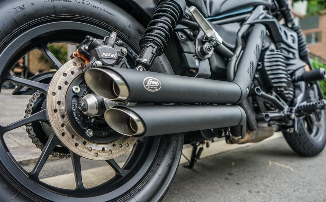 限定値下げ !! レブル250-500用　マフラー　gem classic v1