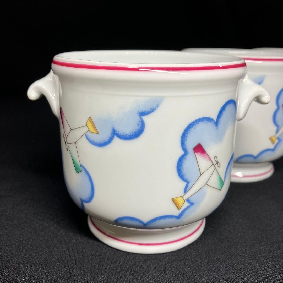 リチャードジノリ ジオポンティ フラワー ポット 花瓶 カップ 飛行機