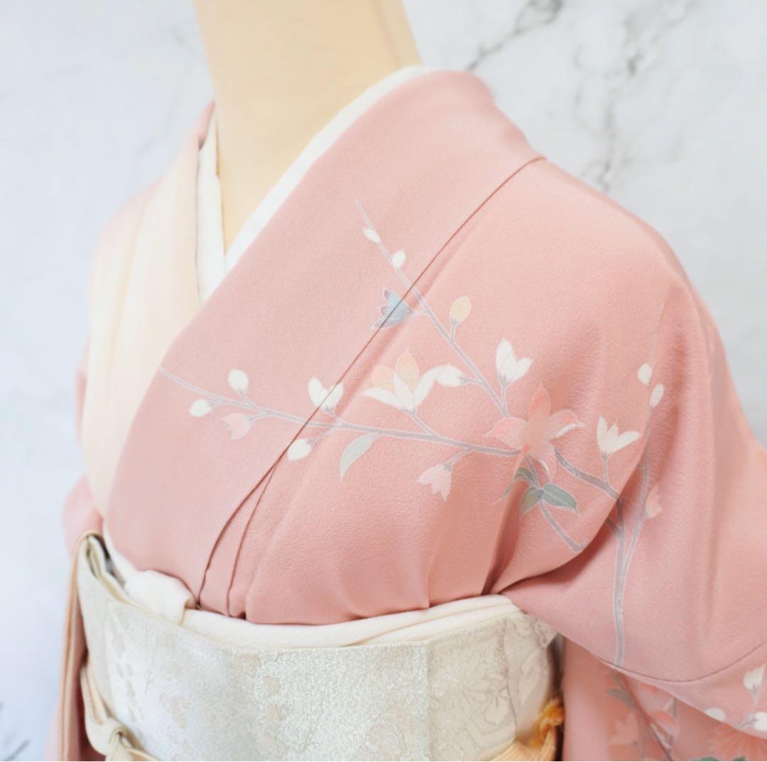 訪問着 単品　a515C 卒業式　入学式　お宮参り　七五三　やまと誂製