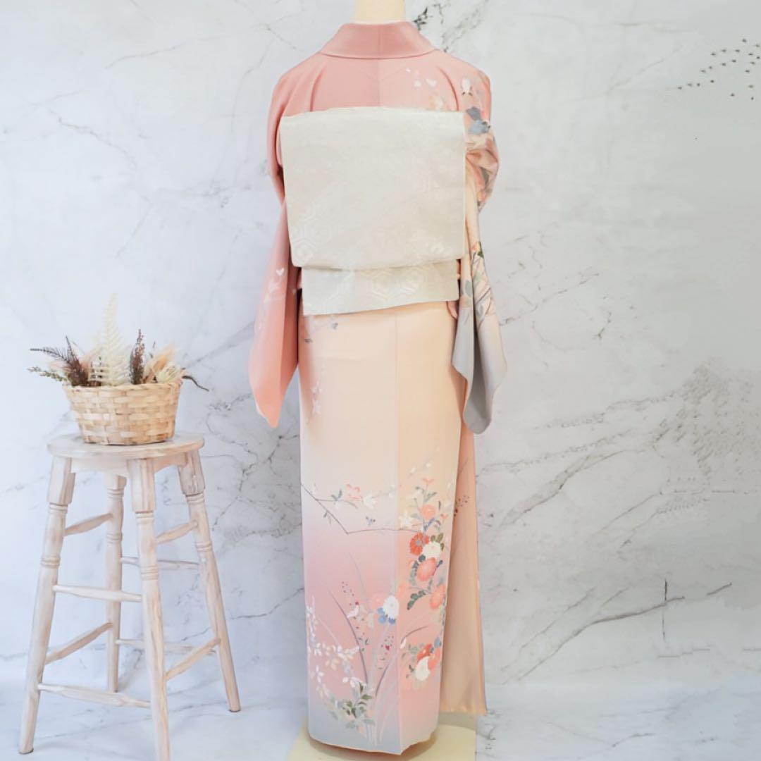 訪問着 単品　a515C 卒業式　入学式　お宮参り　七五三　やまと誂製