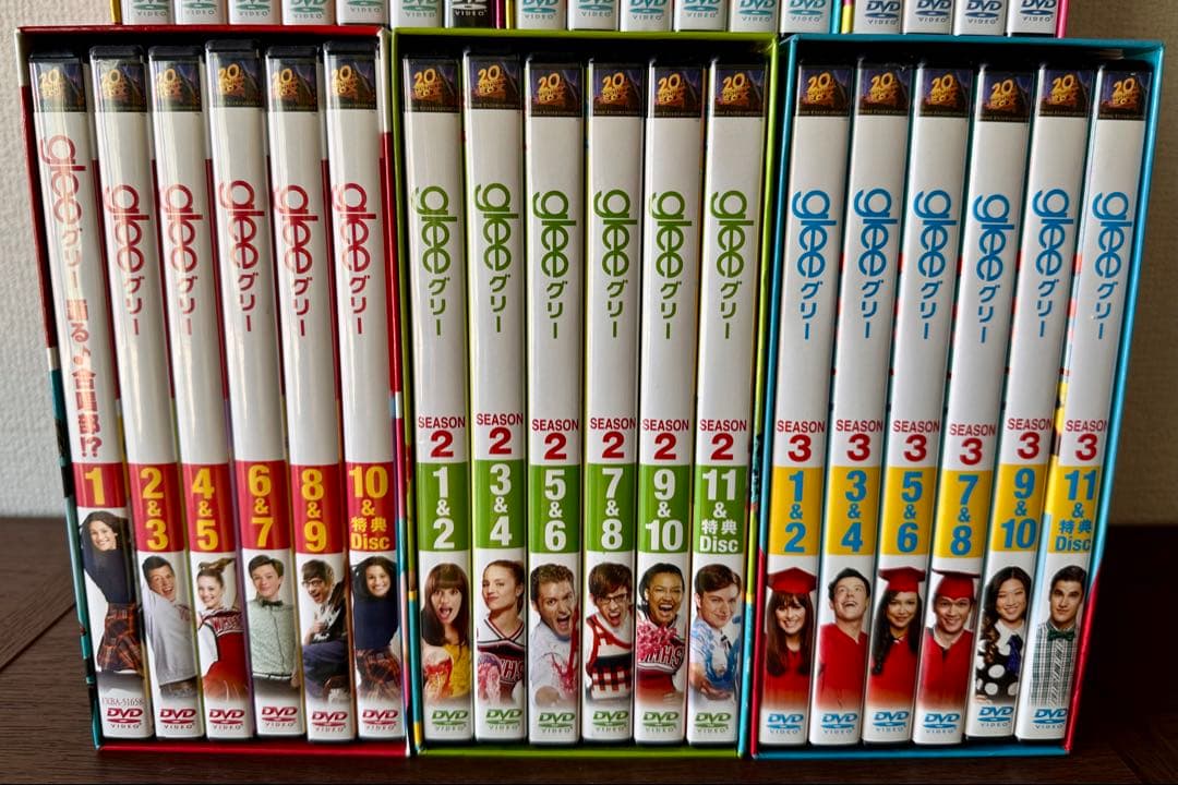 【美品】Glee グリー DVD全6シーズン＋CD7枚セット まとめ売り