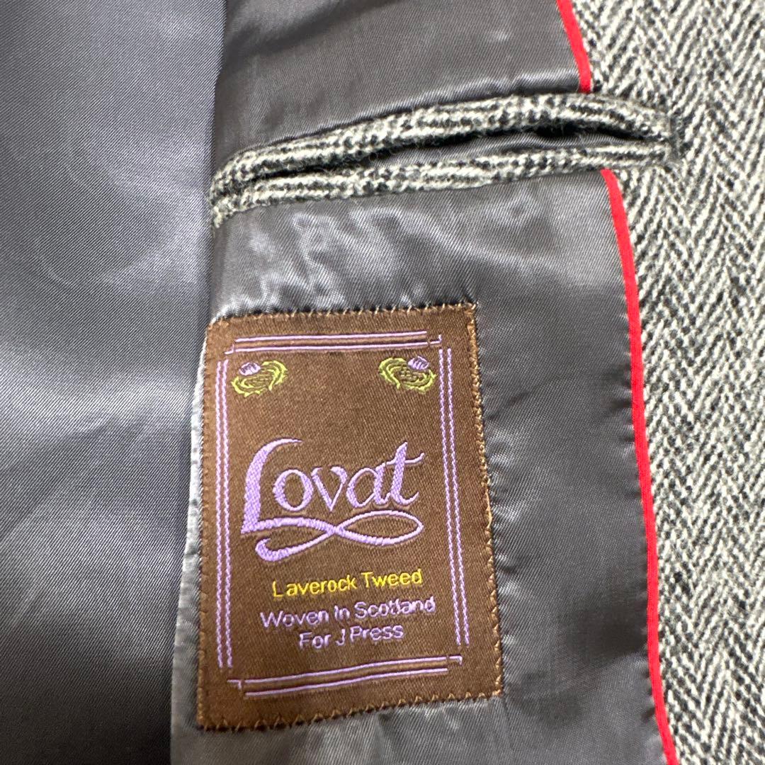 J.PRESS　テーラードジャケット　T175　A6　ヘリンボーン　Lovat