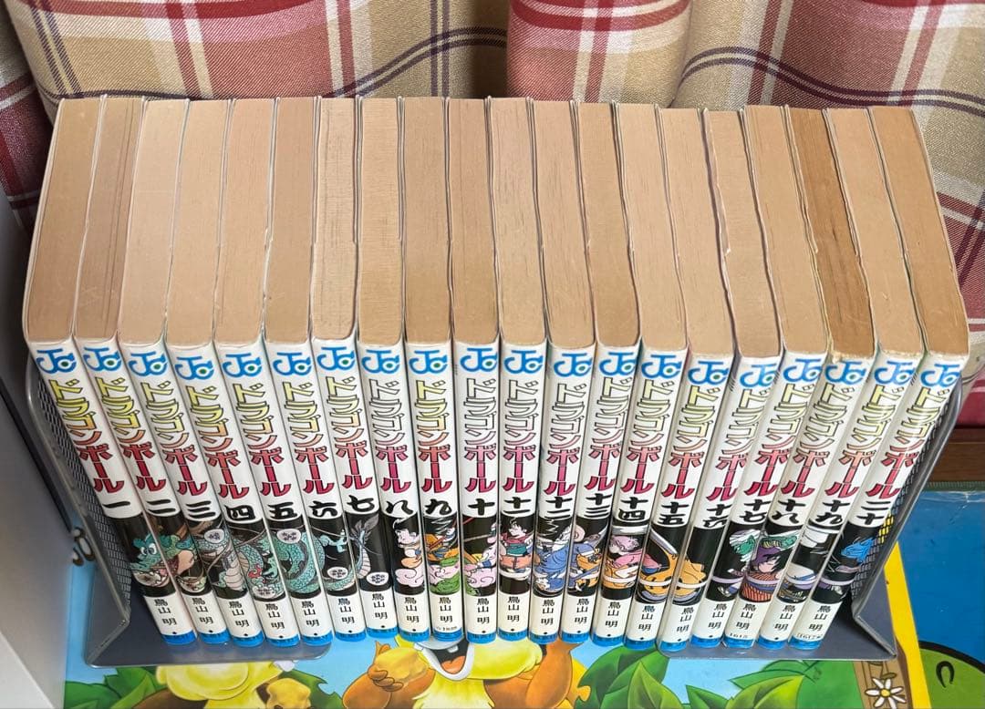 ドラゴンボール　全巻　旧コミック背表紙