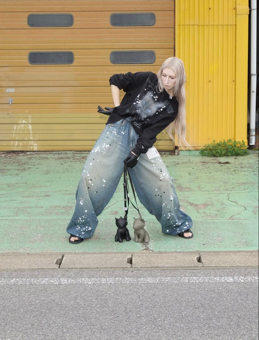 Mihara Yasuhiro 猫スウェット　サイズ40