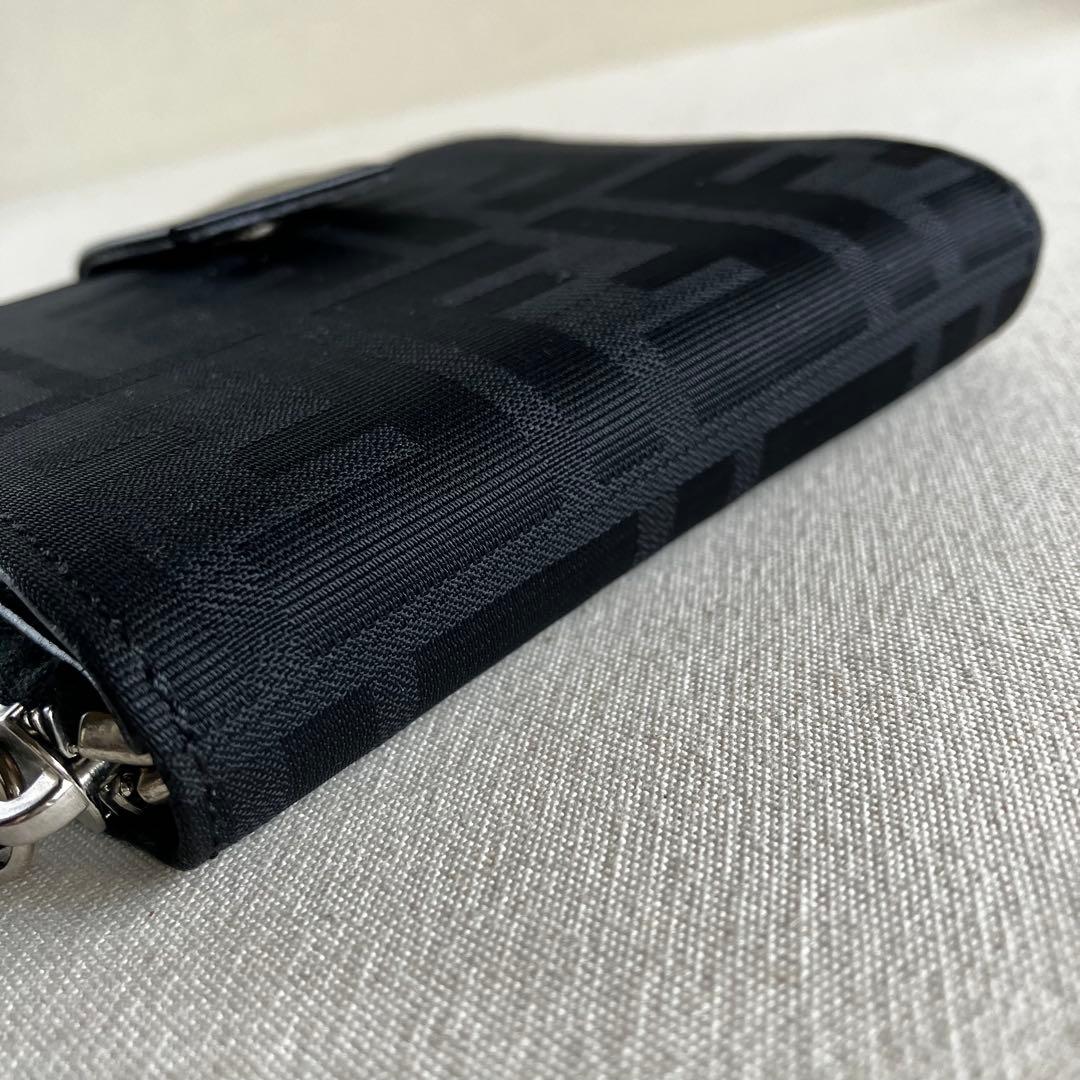 Fendi Compact Multi Wallet Blackフェンディ 財布