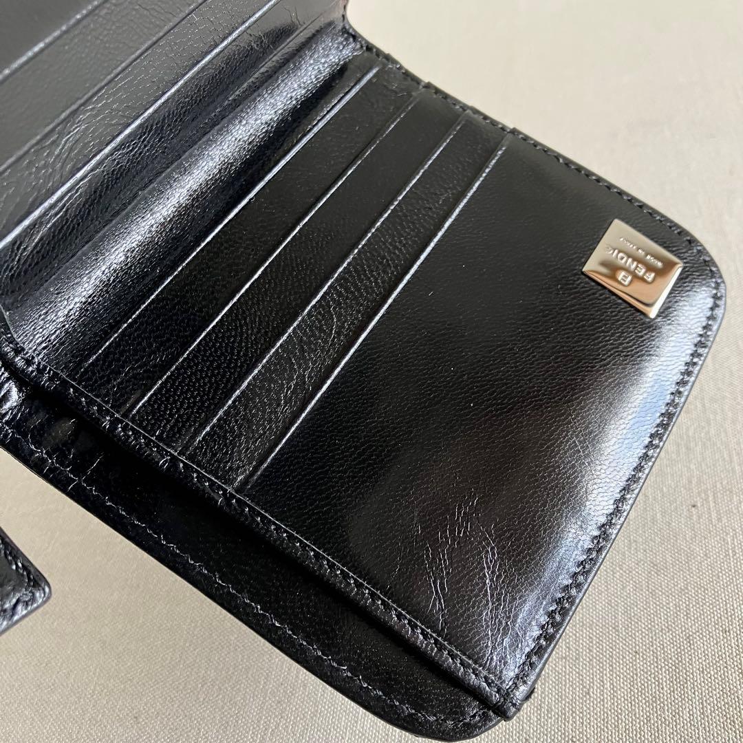 Fendi Compact Multi Wallet Blackフェンディ 財布