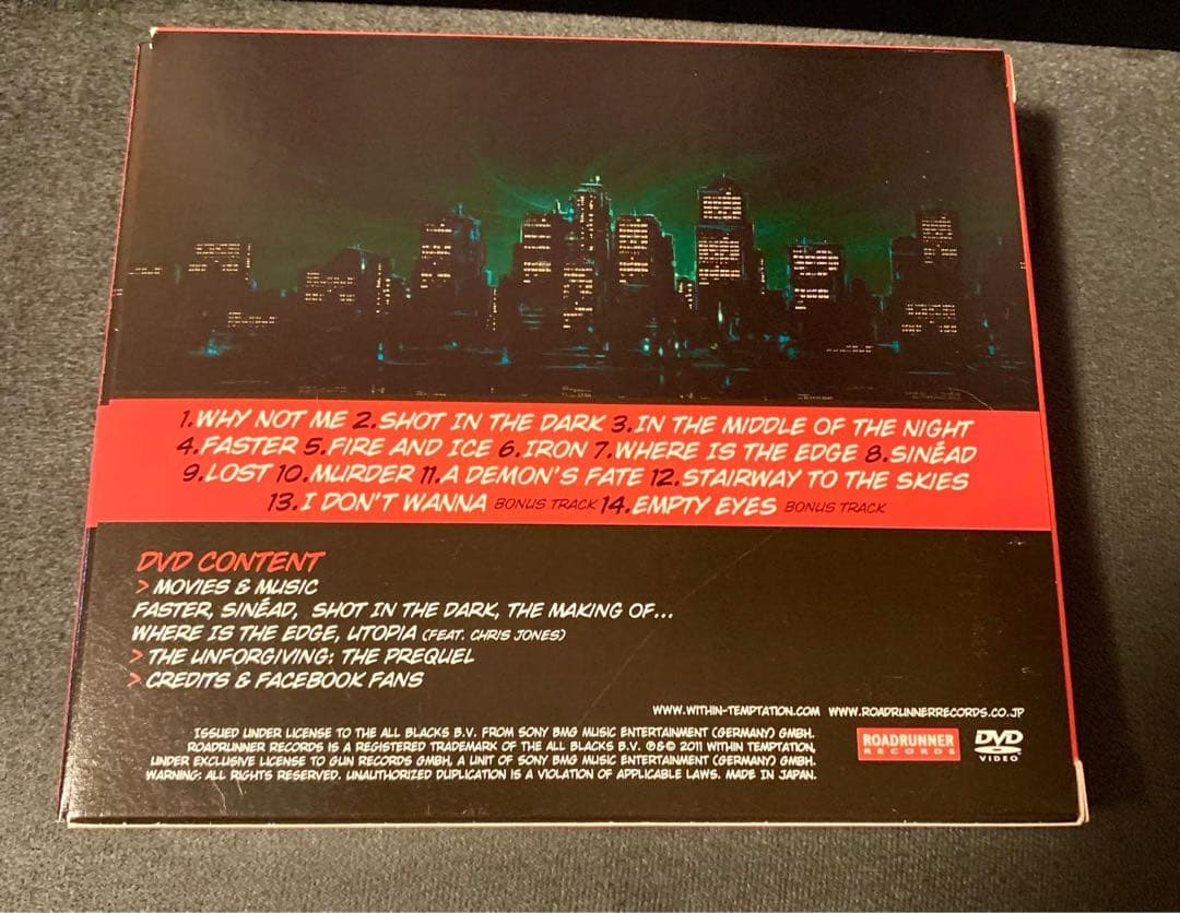 Within Temptation サイン入りCDセット + ボックスセット