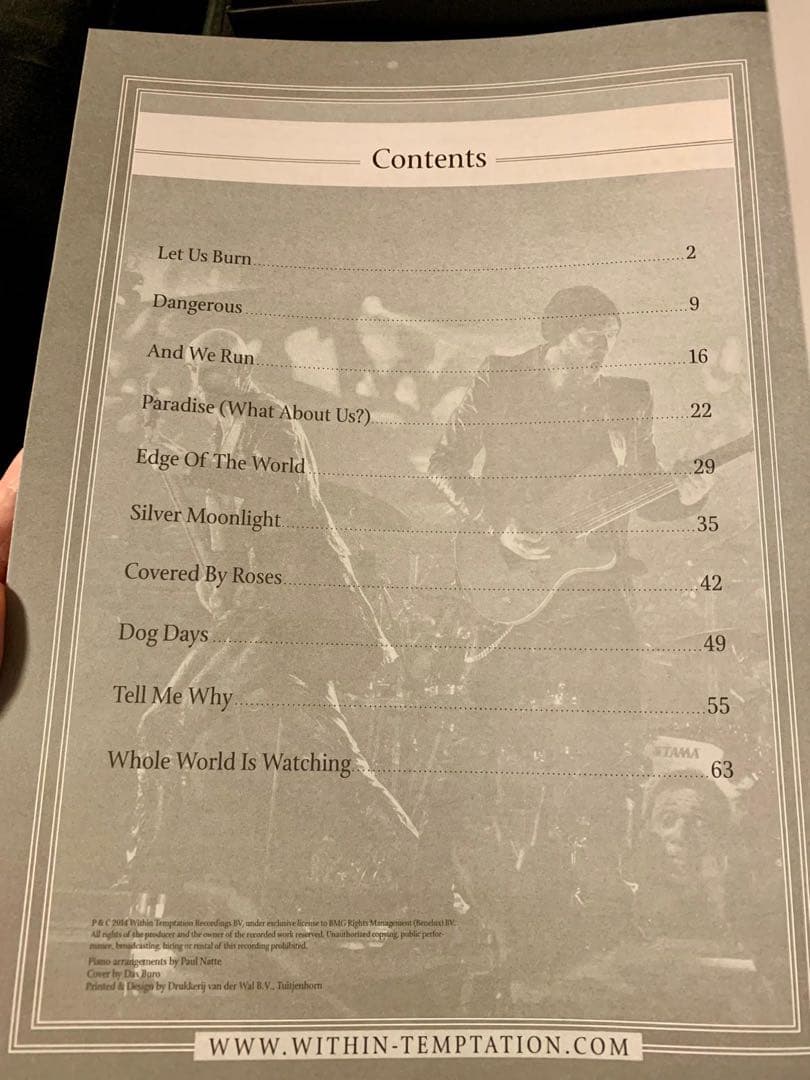 Within Temptation サイン入りCDセット + ボックスセット