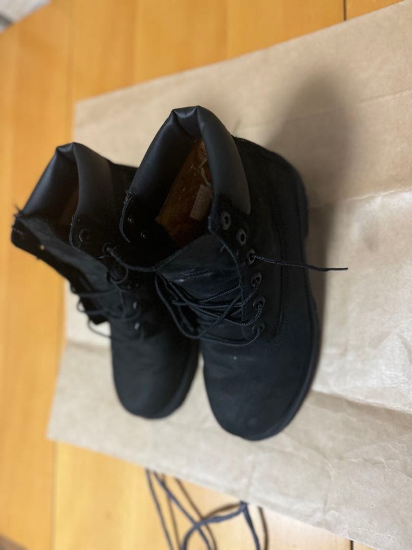 ブラック ティンバーランド メンズ ブーツ